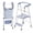 Blue, variant on LevLad Toddler Kitchen Step Stool Helper for Kids, Foldable Learning Standing Tower for Kitchen Counter, Bathroom, Gray