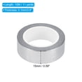thumbnail image 2 of Uxcell 15mm x 10m Metallic Washi Tape, 2 Roll Masking Foil Sticker Self Adhesive Silver Tone, 2 of 6