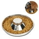 thumbnail image 2 of Cuenco para perros de acero inoxidable, arena para cachorros martillada, alimentación de alimentos para cachorros, suministros para cachorros, cuencos de comida para perros de acero inoxidable, para, 2 of 8
