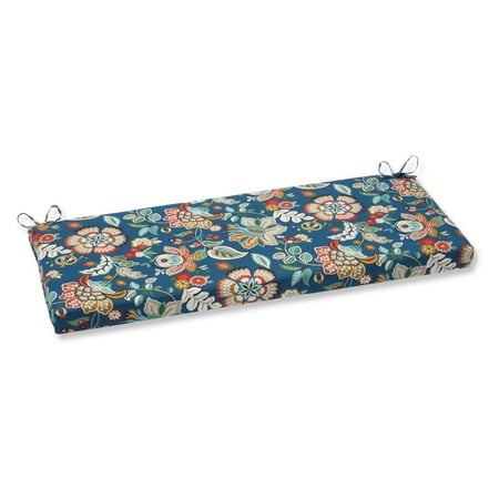 Pillow Perfect Outdoor Indoor Telfair Peacock Bench Cushion