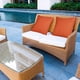 thumbnail image 4 of 4 Piezas Fundas de Almohada Impermeables Al Aire Libre de Cojín para Silla de Jardín Resistente Al Agua para Decoración de Sofá 18X18 Pulgadas, 4 of 5