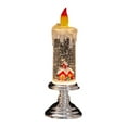 thumbnail image 4 of Centros de mesa de comedor de Navidad, luces navideñas, decoraciones brillantes, decoración de mesa navideña para dormitorio, festivales interiores , Vela, 4 of 8