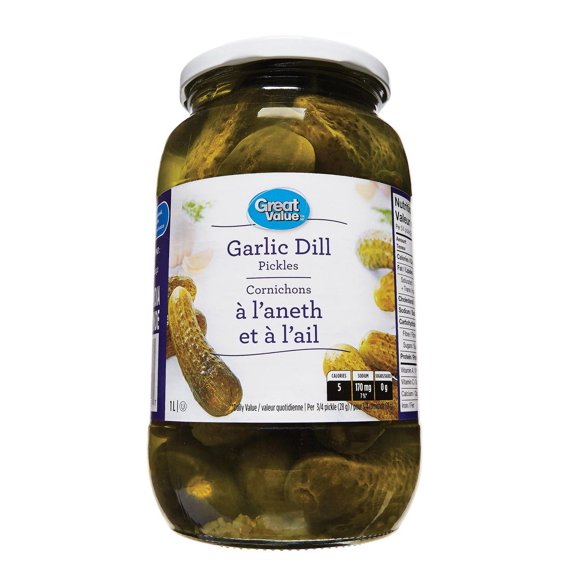 Great Value Garlic Dill Pickles