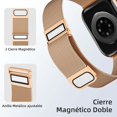thumbnail image 4 of Yanonmyfd  Correas Compatible con Apple Watch Correa 40mm 38mm 41mm 42mm 44mm 45mm 46mm 49mm, Clásica Correa de Metal de Acero Inoxidable para iWatch SE Series 11 10 9 8 7 6 5 4 Ultra 3 2 1, 4 of 20