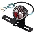 thumbnail image 1 of Brake Light, Universal Vintage Motorcycle LED Tail Light Tail Brake Lamp Lights with License Plate Bracket, 1 of 5