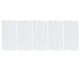 thumbnail image 3 of Alfombrilla de Corte Autorreparable ANGGREK PVC 5 Uds Transparente 24 x 12 Pulgadas, 3 of 8
