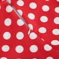 thumbnail image 6 of TIREOW Girls Cute Dress Vintage Polka Dot Peter Pan Collar Puff Short Sleeve Dresses Swing Party Rockabilly Dress Wedding Casual Dress, 6 of 9