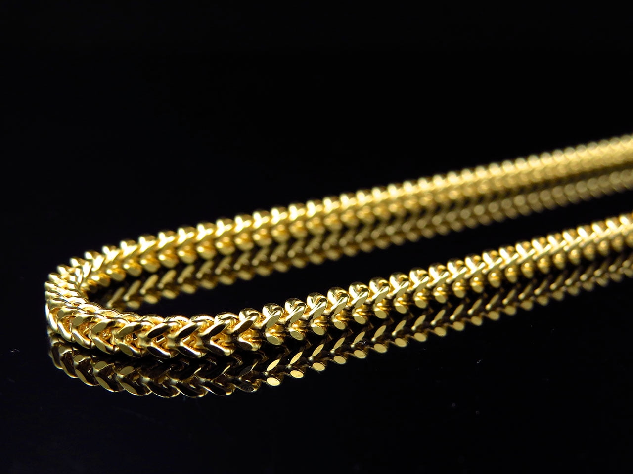 franco style gold chain