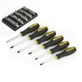 thumbnail image 1 of WorkPro Screwdriver & Bits Set -56 Piece,Cr-V, 1 of 5