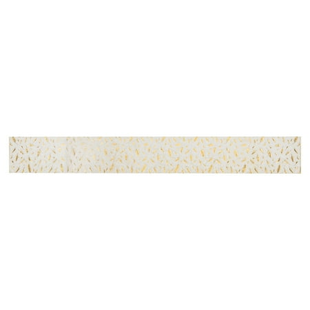 

1 Pc Printed Table Runner Christmas Table Cover Table Ornament (White)