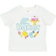 thumbnail image 3 of Inktastic Lil' Baker Icing and Cake Boys or Girls Toddler T-Shirt, 3 of 5