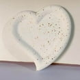 thumbnail image 1 of Maoww Decorative Tray Display Plate White Matte for Kitchen Photo Props Ornament heart, 1 of 9