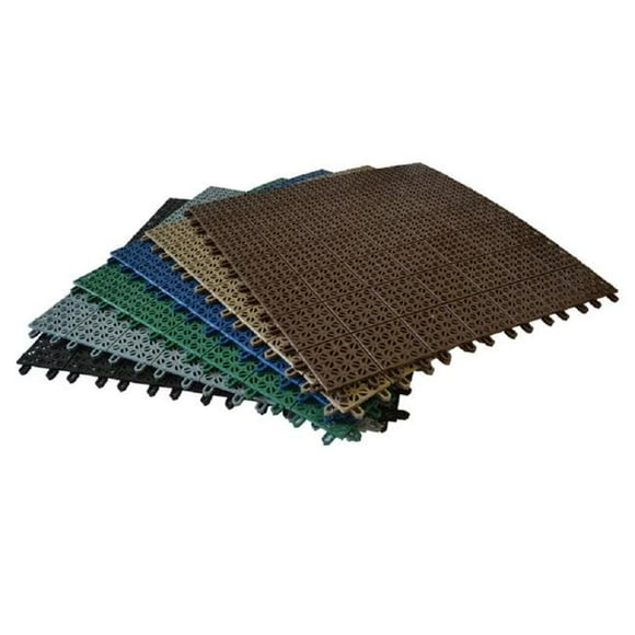 Riverstone RSI-IFS-GN-12 22 x 22 in. RSI Interlocking Floor System - Green