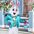 thumbnail image 6 of Alaiyaky Easter Bunny Costume Adult, Rabbit Costume with Vest Rabbit Bow Tie, Rabbit Onesie Costume for Easter Fancy Dress Costume, 6 of 12