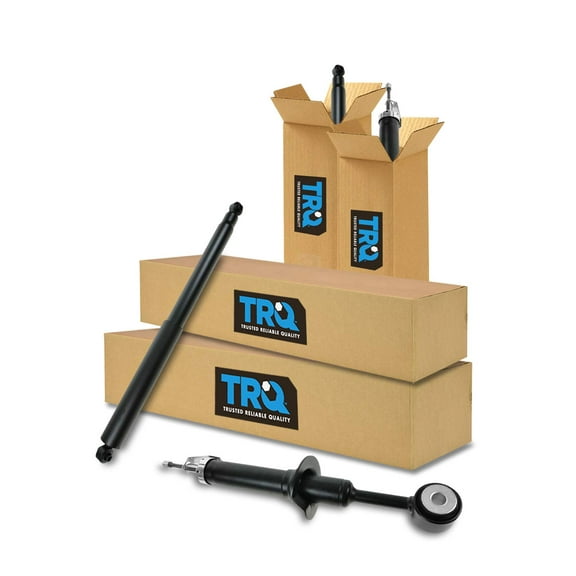 TRQ Front & Rear Strut Shock Absorber Kit Set of 4 for ford F150 Lincoln Mark LT SBA60196