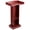 brown, variant on VEVOR Podium Stand, 41-Inch Wooden Lectern, Laptop Desk with Wide Reading Surface and Storage Shelf, Edge Stopper, Elegant Design, Flool-Standing, for Classroom, Conference, Church, and Presentation