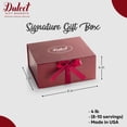 thumbnail image 5 of Dulcet Gift Baskets Mother's Day Grand Flower Cookie-Chocolate Brownie Classic Gift Basket, 5 of 8