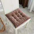 thumbnail image 5 of Crystal Velvet Cushion, Square Chair Pad, 40x40cm, Polyester Spandex Blend, Home Office Decor,Vsgery, 5 of 8