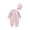 Pink, variant on Baby Bunny Sweater Toddler Jumpsuits Kid's Knitted Cute Rabbit Romper for Easter,Color:Beige,Size:6-9 Months