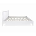 thumbnail image 4 of Mid-Century Modern Headboard Platform King Bed - White, 4 of 6
