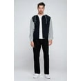 thumbnail image 3 of Men's Denim Jacket with Fleece Hoodies, 3 of 7