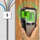 thumbnail image 2 of Buscador de pared, buscador de construcción digital profesional con pantalla LCD, buscador de pernos para detección de cable eléctrico Escáner de pared para cables de CA de madera y metal TUNC Sencillez, 2 of 5