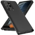 thumbnail image 4 of Entronix Heavy Duty Case Designed for Samsung Galaxy S22 Ultra Shockproof Triple Layer Rugged Case (Black), 4 of 8