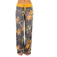 thumbnail image 2 of Hotmiss Pantalones cómodos y elásticos con estampado floral y cordón para mujer, 2 of 5