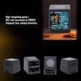 thumbnail image 4 of Bitcoin  Lottery Miner, Bitcoin Stock Ticker Digital Clock with Weather Temperature, Humidity Display, 1060kH / s Hash Rate Lottery Digital Clock, 4 of 7