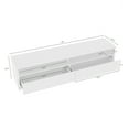 thumbnail image 3 of Duncan 70" TV Stand in White made from Engineered Wood, 3 of 11