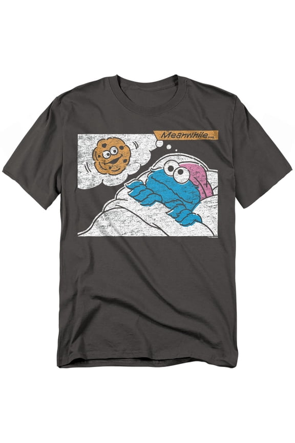 Sesame Street T-Shirt Meanwhile Unisex Graphic Tee For Men & Women