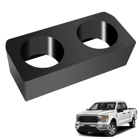 Console Cup Holder Insert for Ford F150 (2021-2024, Gen 14), Suitable for Driver Side Cup Holder