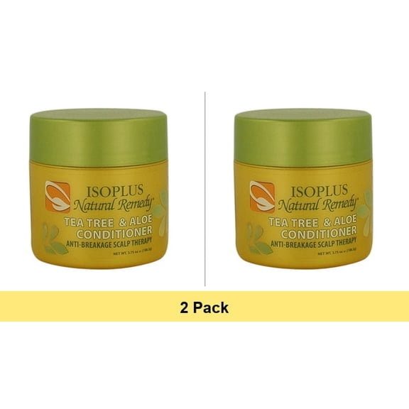 Isoplus Natural Remedy Conditioner, Tea Tree & Aloe, 3.75 oz. - 2 Pack