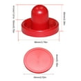 thumbnail image 5 of Necvior Air Hockey Pusher Lightly Weight Air Hockey Goalies Ice Pusher Pucks Tables Game, 5 of 17