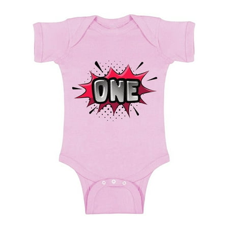 

Awkward Styles First Birthday Short Sleeve Baby Bodysuit Superhero Comic Book Outfit for Baby Birthday Gift for 1 Year Old Superhero Baby Bodysuit Short Sleeve Superhero Baby I m One Year Old