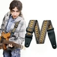 thumbnail image 3 of Coofit Sangle de Guitare Réglable Ethnique pour Guitare Basse Électrique Acoustique, 3 of 9