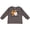 Charcoal Grey, variant on Inktastic 1st Birthday with Ghost and Bats Halloween Boys or Girls Long Sleeve Toddler T-Shirt