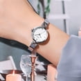 thumbnail image 2 of Relojes de aleación de alta gama para reuniones de estudiantes, exquisitos relojes de cuarzo medievales para mujeres, pulseras y relojes impermeables., 2 of 5