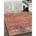 thumbnail image 3 of Ahgly Company Machine Washable Indoor Rectangle Contemporary Light Copper Gold Area Rugs, 5' x 7', 3 of 7