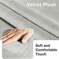 thumbnail image 4 of Ottoman Slipcovers Stretch Ottoman Cover Footrest Footstool Slipcover Anti-Slip Foot Stool Cover Machine Washable Soft Rectangle Furniture Protector for Living Room Bedroom, 4 of 8