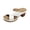 White, variant on Clearence Women’s Open-Toe High Heel Slide Sandals Summer Rocking Bottom Design with One-Point Strap Arch Support Thick Lightweight Sole Comfortable Casual Footwear