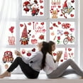 thumbnail image 4 of Valentines Day Window Clings - Cuttable Heart Stickers for Glass, Mirror, Home Decor - Removable & Reusable Valentines Decorations for Office, Classroom, Party by PALIFEUR, 4 of 7