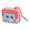 Pink & Blue, variant on Mini Cassette Recorder Keychain - Retro Cartoon Tape Player Keychain with Recording & Playback Function, Portable Nostalgic Pendant (1pc, Size/Colour as Pictured)