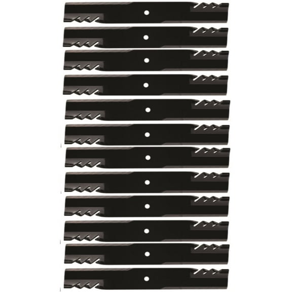 038-6080-00 Qty 12:  Toothed Mower Blade Fits Bad Boy