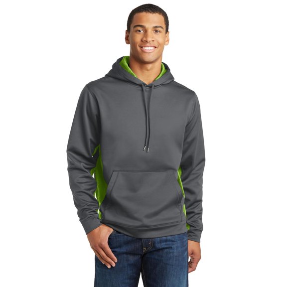 Sport Tek Men s Sport Wick CamoHex Hooded Pullover