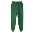 thumbnail image 4 of BRDFRL Women's Sexy Lounge Stretch Casual Jogger Drawstring Sweatpants with Pockets Green 2XL, 4 of 4