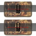 thumbnail image 5 of Luxmo 37 Medium Size 5.5 Inch 6.25 X 3.5 X 0.60 Horizontal Universal Nylon Pouch With Dual Card Slots - Tree Camo, 5 of 8