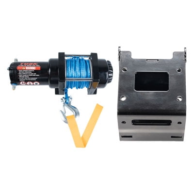 Tusk Winch with Synthetic Rope and Mount Plate 3500 lb. For Polaris Sportsman 570 Touring Ultimate 2025