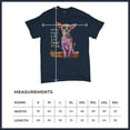 thumbnail image 5 of Tee Hunt in My Mind I'm Six Foot Five T-Shirt Dean Russo Chihuahua Men's Tee, Navy Blue, 3X-Large, 5 of 5