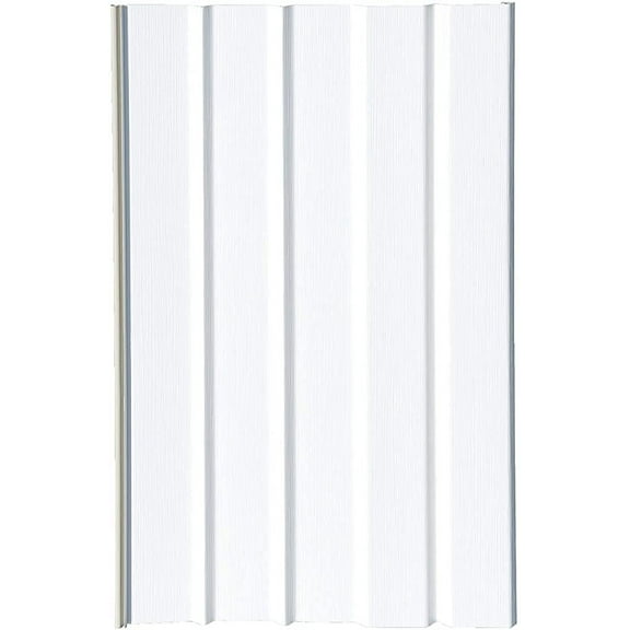 Mobile Home Skirting Vinyl Underpinning Panel White 16" W x 28" L (Pack of 8)